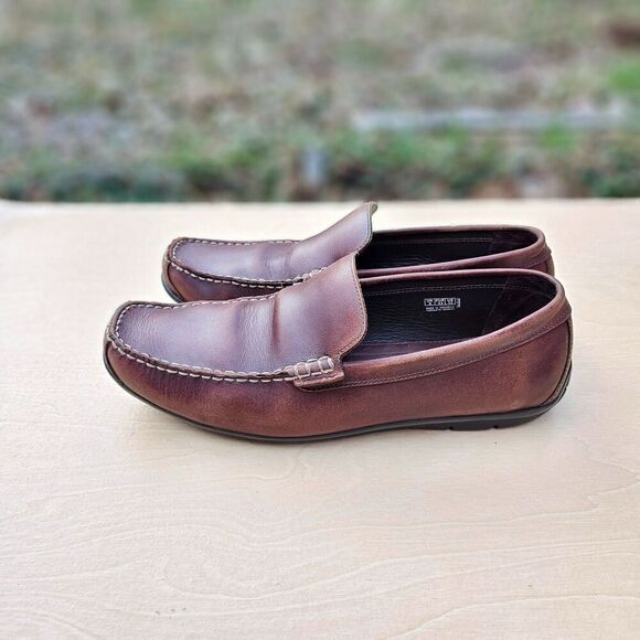 Geox Mens Loafers Slip On Shoes EU Size 43, US size 10, Pre-owned - Picture 5 of 9